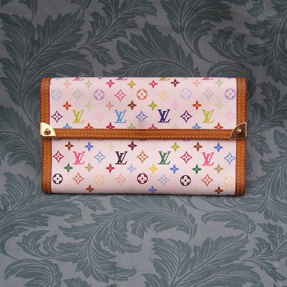 RARE Louis Vuitton x Murakami International Wallet EUC - Picture 3 of 16